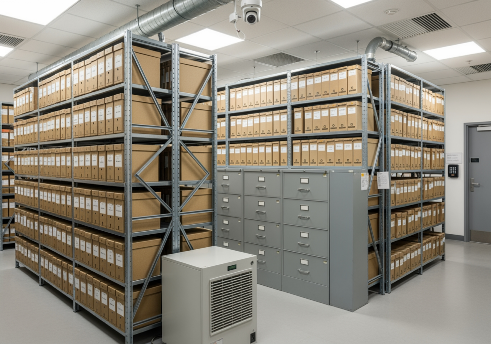 Storing Business Archives | Newbury Self Store
