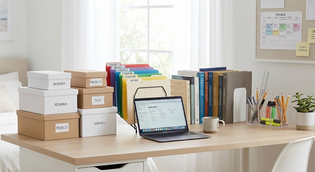 Organising Study Materials: Student Storage Tips That Work