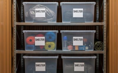 Turn Camping Gear into an Emergency Shelter Kit with Storage