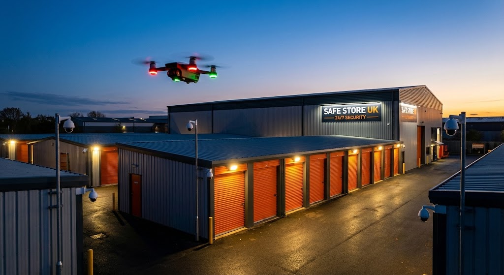 The Role of Drones in Enhancing Storage Security