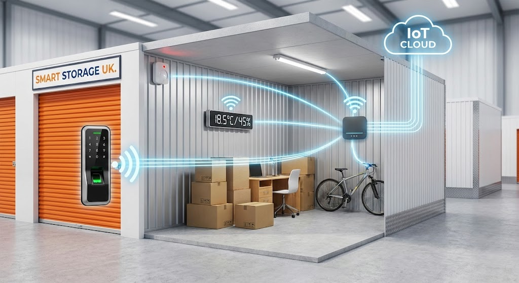 IoT in Self Storage: How Smart Devices Keep Belongings Safe