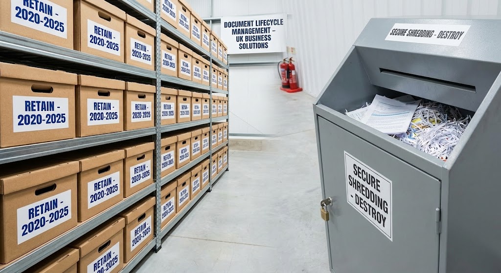 Records Management: When to Store vs. When to Shred