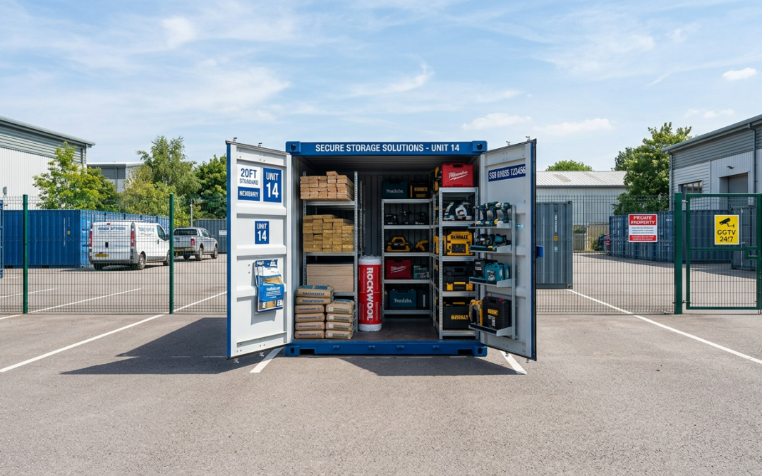 Construction Site Storage: 20ft Containers for Tools and Materials in West Berkshire