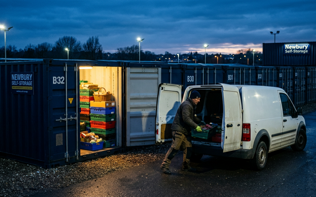 Market Trader Storage: Accessing Your Stock at 5am Before Newbury Market