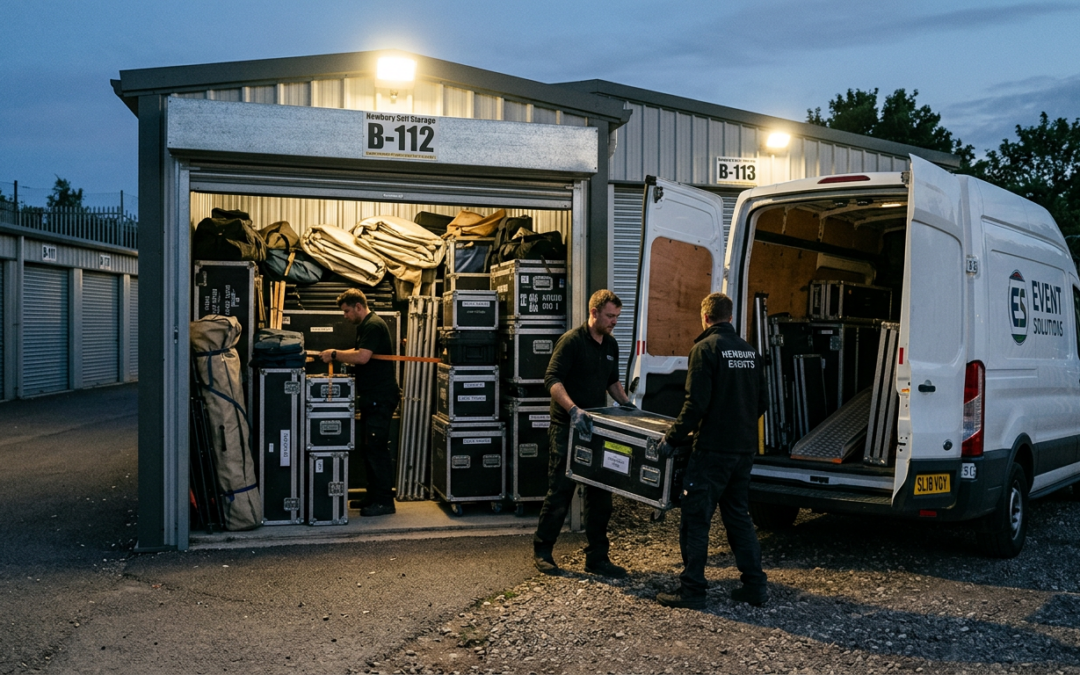 Event Equipment Storage: Containers for Weekend Setup and Breakdown