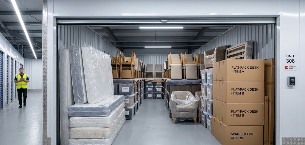 Managing Multiple Rental Properties: Centralised Storage for Spare Furnishings