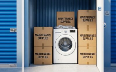 Landlord’s Guide to Storing Replacement Appliances and Maintenance Supplies