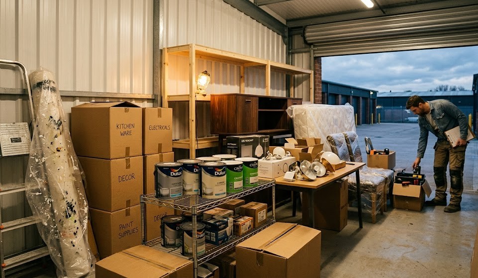 Property Portfolio Expansion: Using Storage During Refurbishment Projects