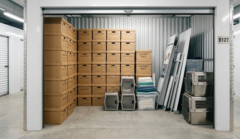 Veterinary Practices: Storing Seasonal Equipment and Archived Records
