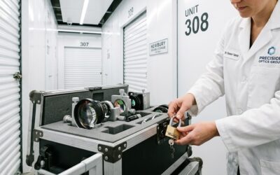 Opticians: Secure Storage for Frame Collections and Testing Equipment