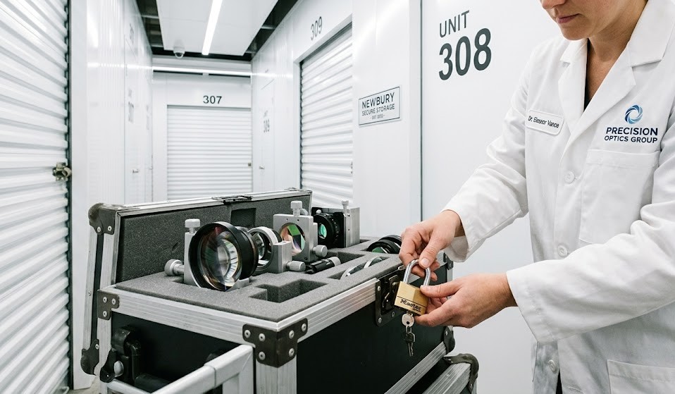Opticians: Secure Storage for Frame Collections and Testing Equipment