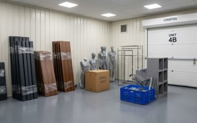 Pop-Up Shop Logistics: Storage Between Retail Locations