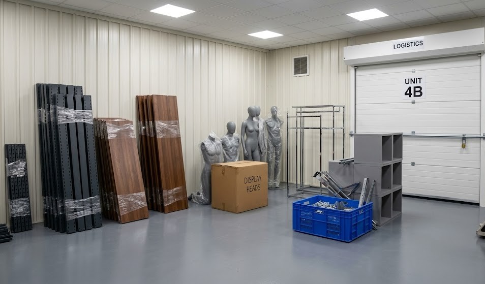 Pop-Up Shop Logistics: Storage Between Retail Locations