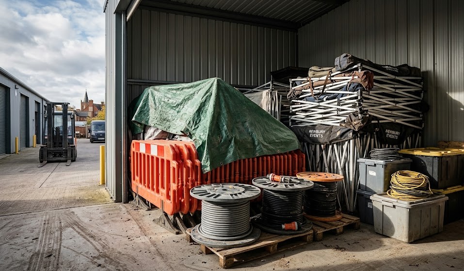 Festival Organisers: Storage Solutions for Reusable Infrastructure