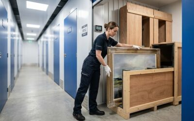 Art Galleries: Rotating Exhibition Storage for Loaned Artworks