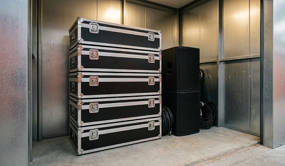 DJs and Mobile Entertainers: Secure Storage for Sound Systems