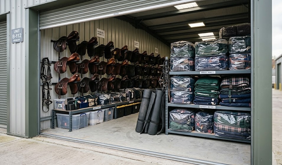 Racehorse Training Industry: Tack and Equipment Storage Solutions