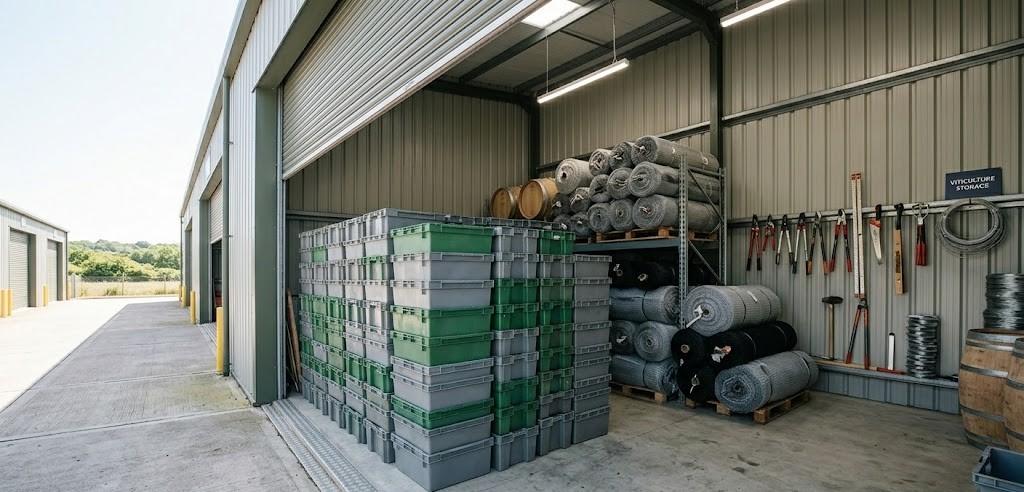 West Berkshire Vineyard Storage: Equipment for Growing Wine Industry