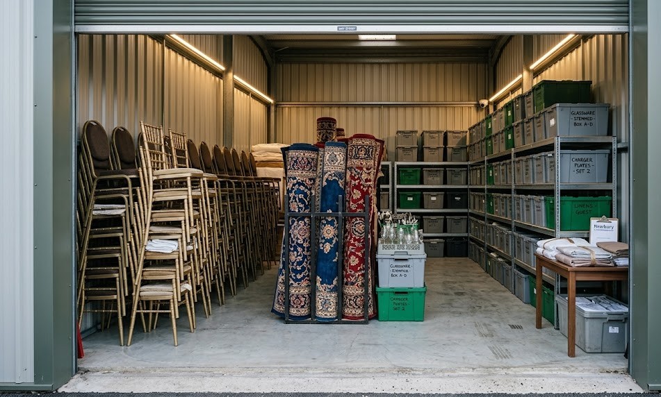 Newbury Racecourse Events: Seasonal Storage for Hospitality Equipment