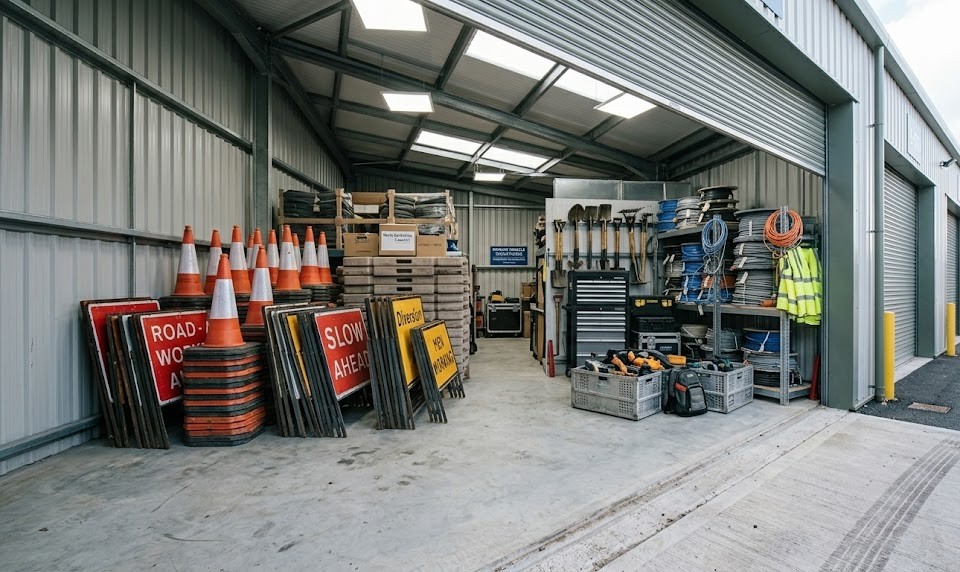 Local Authority Contractors: Storage for Council Project Equipment