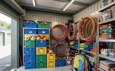 After-School Clubs: Activity Equipment Storage During School Holidays
