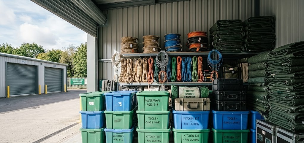 Forest School Operators: Weatherproof Storage for Outdoor Learning Kit