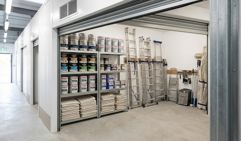 Decorators: Paint and Equipment Storage Between Large Projects