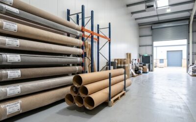 Carpet Fitters: Roll Storage and Template Archives