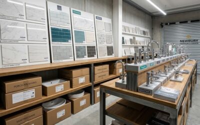 Bathroom Specialists: Display Suite Storage and Sample Organisation