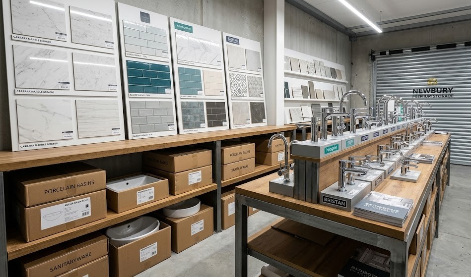 Bathroom Specialists: Display Suite Storage and Sample Organisation