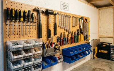 Handyman Services: Organised Tool and Material Storage