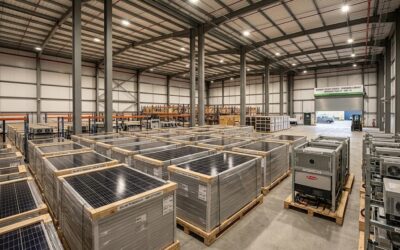 Renewable Energy Installers: Solar Panel and Equipment Warehousing