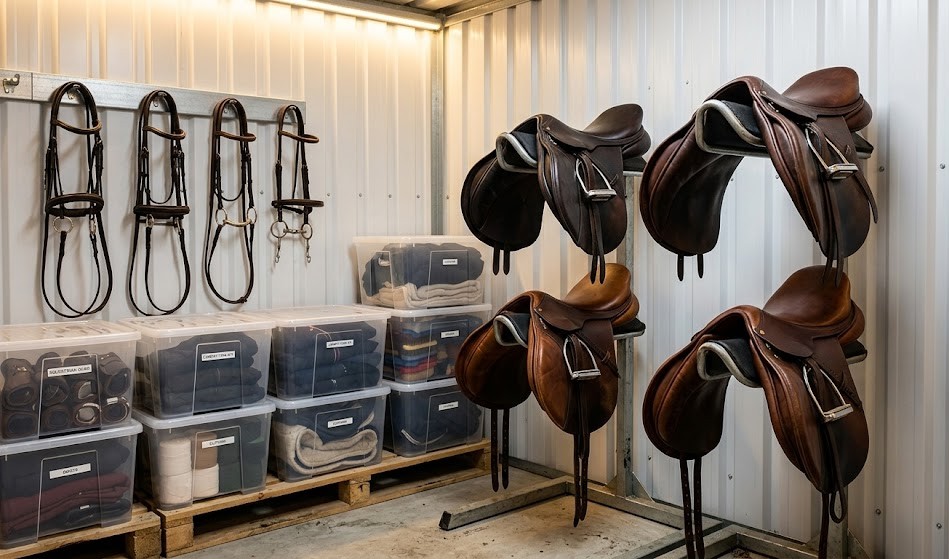 Equestrian Businesses: Spare Tack and Competition Equipment Storage