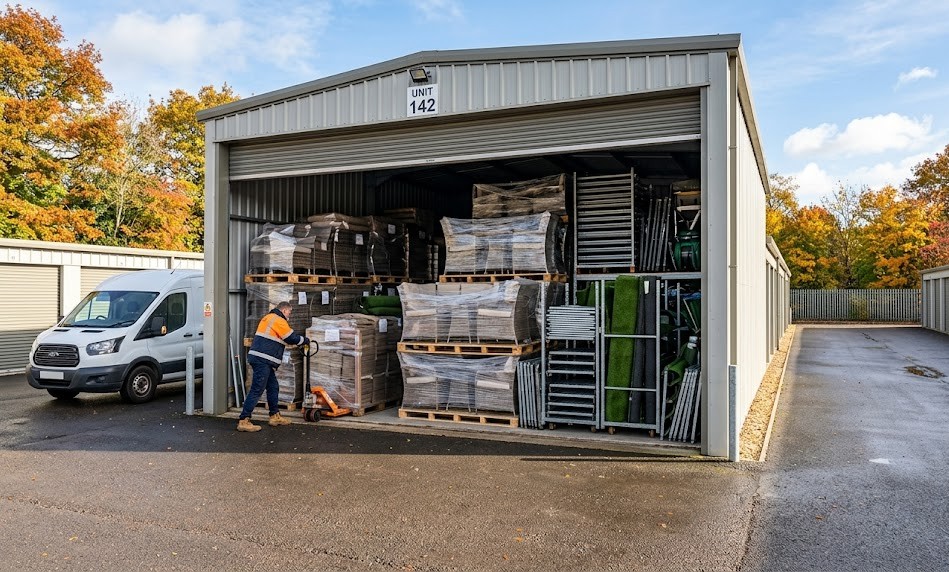 Garden Centres: Off-Season Stock and Display Material Storage