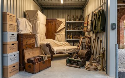 Country Estate Management: Heritage Item Protection and Tool Storage