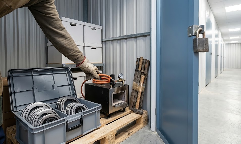 Farriers: Mobile Forge Equipment and Shoe Stock Storage