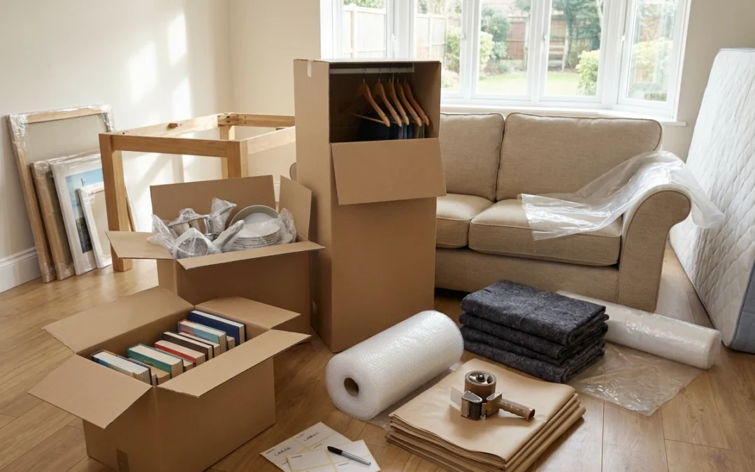Packaging Supplies for a Move: Which Boxes, Tape and Covers to Buy